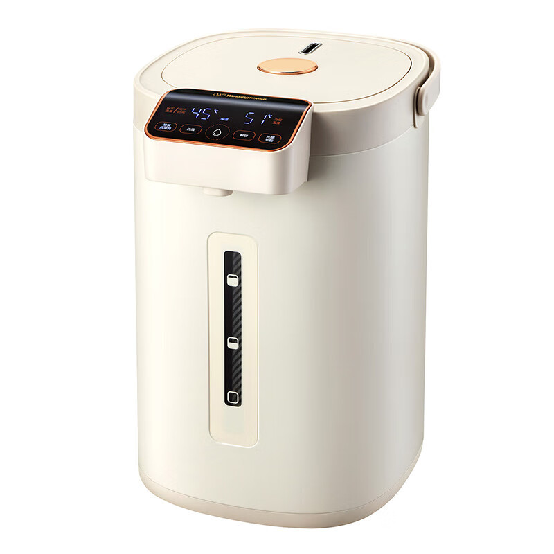 西屋(WESTINGHOUSE)1600W一键除氯5.5L大水箱十四段调温电热开水瓶 米白色 WSP162高清大图
