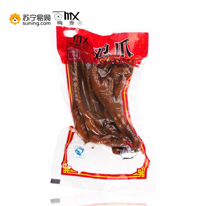 梅香 美味酱卤鸡爪75g