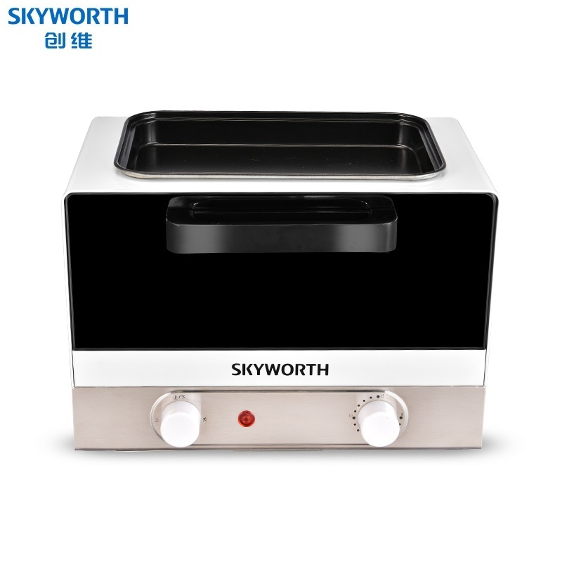 创维(Skyworth) K21 美食美客电烤箱 10L 家用烘焙小型烤箱