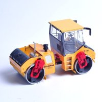 凯迪威压路机模型 合金仿真压双杠路机模型玩具车模 1:50合金工程车625041