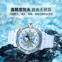 史努比（snoopy）儿童手表少女心动防水ins风小众设计初中高中小学生轻奢简约气质运动指针式夜光电子表