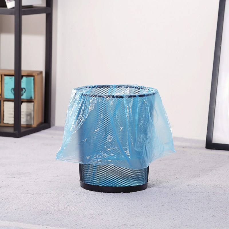 洁成实惠装加厚大号垃圾袋50cm*60cm*30只*3卷 蓝色