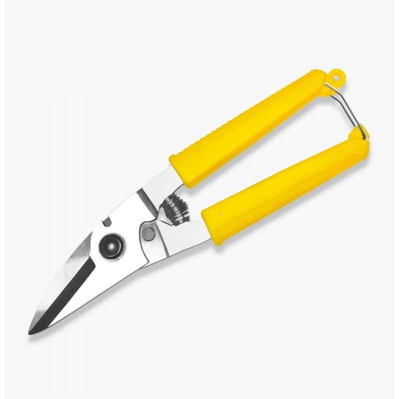 铝扣板剪线剪白铁剪铁皮剪刀8寸多功能卡扣剪龙骨剪弯直咀