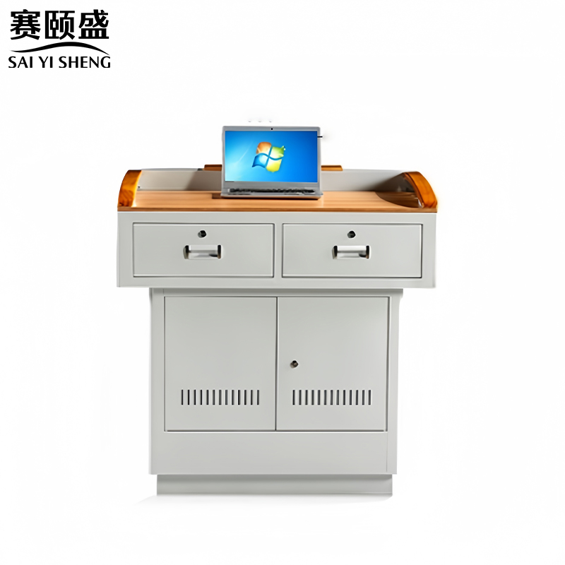 赛颐盛多媒体讲台 木面1000*700*1000mm台