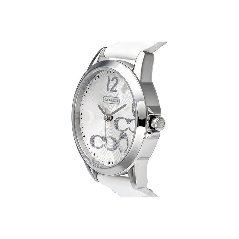 coach蔻驰经典logo标识classicsignature系列女士腕表石英防水手表