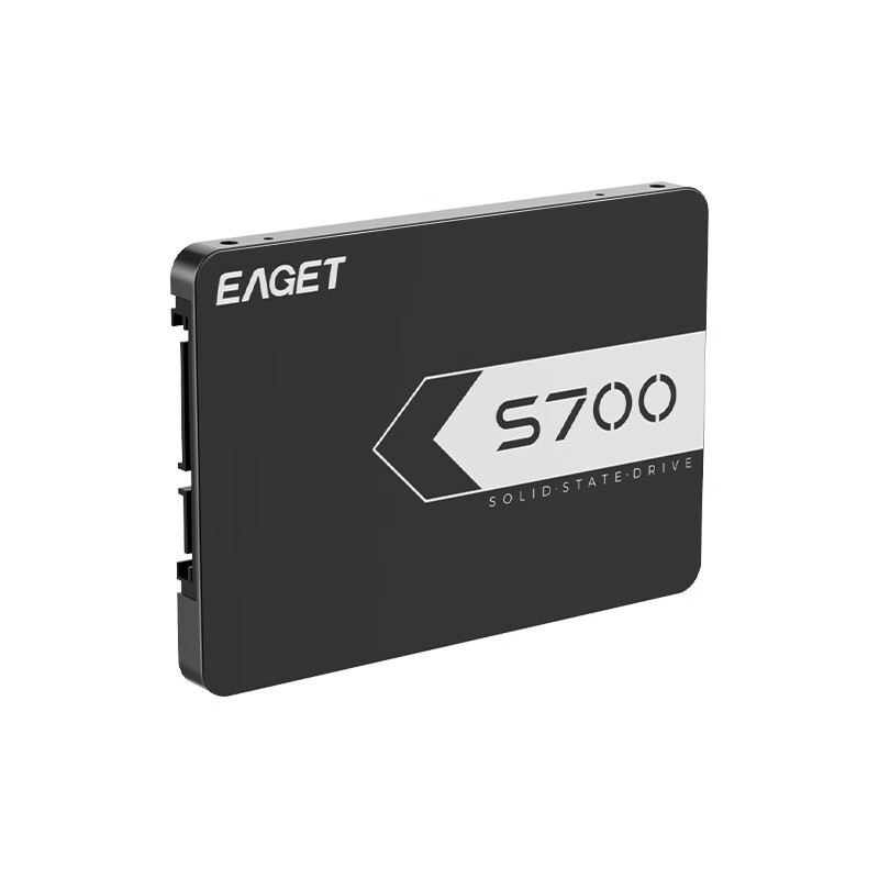 忆捷(EAGET)S700 256G固态硬盘 SATA3 DIY装机金属壳兼容性强2.5英寸