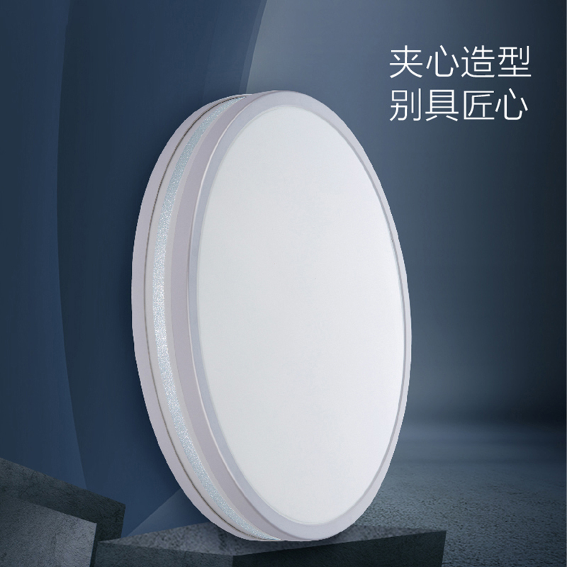 飞利浦 (PHILIPS)吸顶灯现代简约客厅卧室儿童房调光调色圆形LED吸顶灯 悦琰30w(可配遥控) 悦琰遥控调光调色