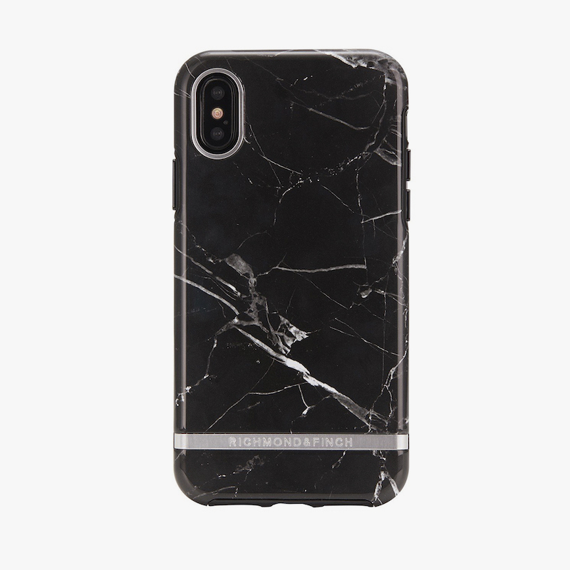 Richmond Finch 经典款 iPhone X / Xs 手机壳 黑色大理石