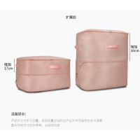 雷福峰毯子衣服存储被子收纳袋粉色大号/个