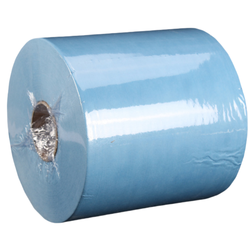 铁驰 大卷工业擦拭纸 25*38cm500片/卷高清大图