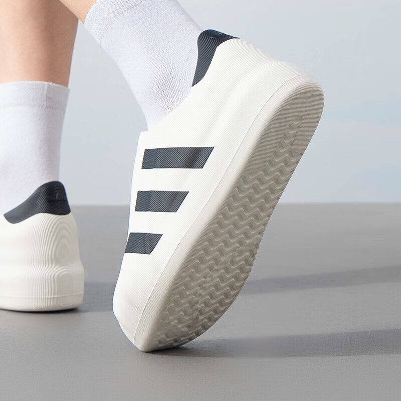 阿迪达斯（adidas）三叶草板鞋男鞋女鞋新款贝壳头一脚蹬休闲鞋轻便运动鞋HQ8750 ZP高清大图