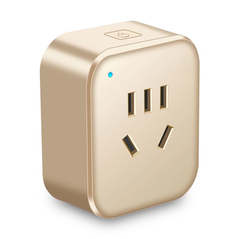 阿里款10a五孔白色智能家居wifi插座手机远程遥控开关无线排插支持