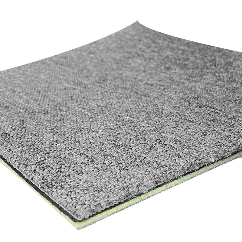 植巾 DT120 1m*1m 1平方米/块 纤维 地毯(计价单位:块)浅灰色高清大图