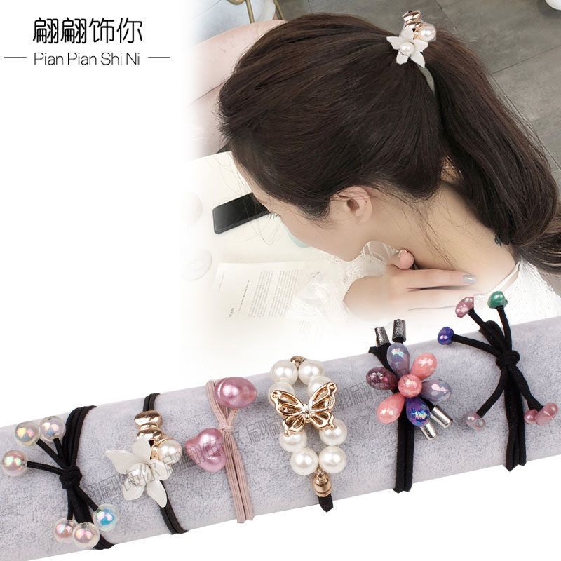 头绳韩版小清新扎头发橡皮筋饰品女发绳皮筋发夹发带皮圈发饰|新-品-青春9件套