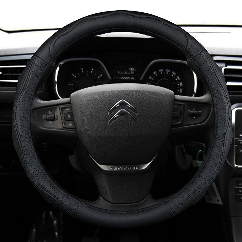 世嘉方向盘套真皮雪铁龙全新爱丽舍c3xrc5c4lc6方向盘套