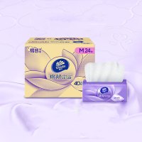 维达(Vinda)抽纸棉韧3层100抽*48包M码 餐巾纸纸抽 纸巾 整箱