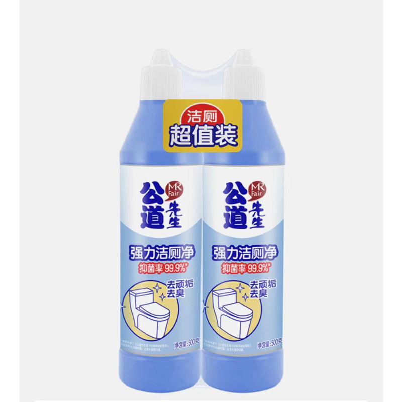 妙管家(natural Magic)公道先生强力洁厕净500g*2(51036)