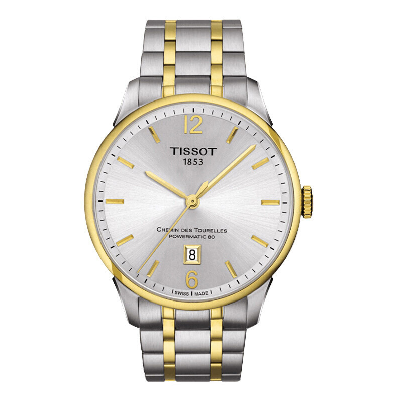 tissot天梭男士杜鲁尔系列全自动机械表