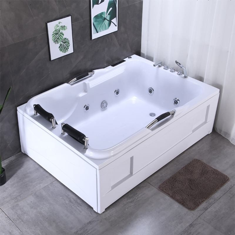 海澳德双人浴缸超大酒店别墅工程按摩冲浪加热式亚克力成人家用浴缸