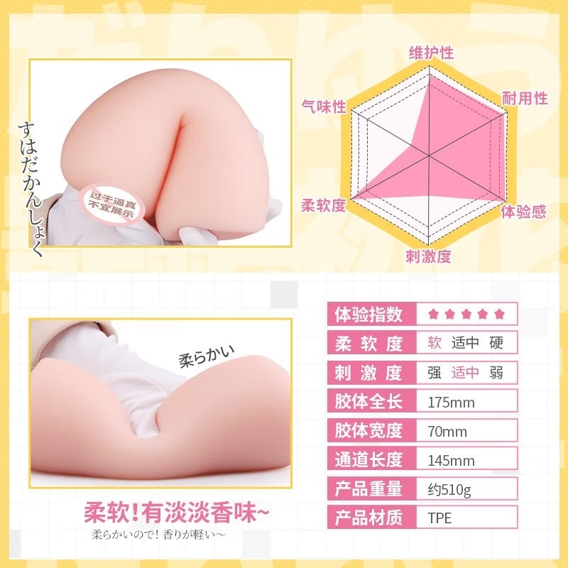 对子哈特(TOYSHEART)千美慢玩名器 阴臀倒模玩具手动飞机杯男用自慰器情趣男性系列成人用品R20高清大图