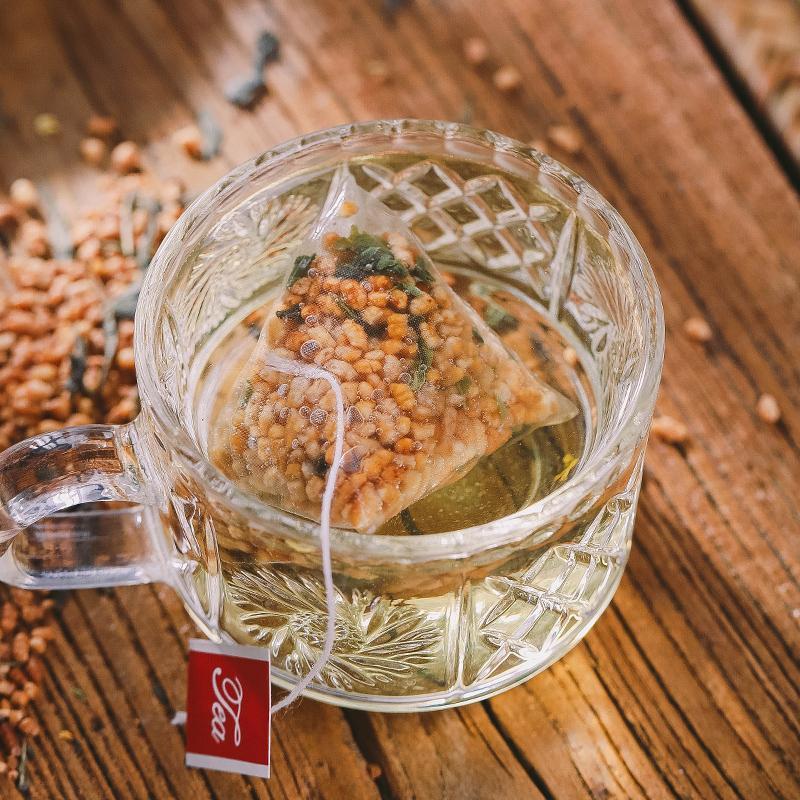 100包玄米茶包玄米茶乌龙茶茶包日本寿司店玄米绿茶包可一份100包