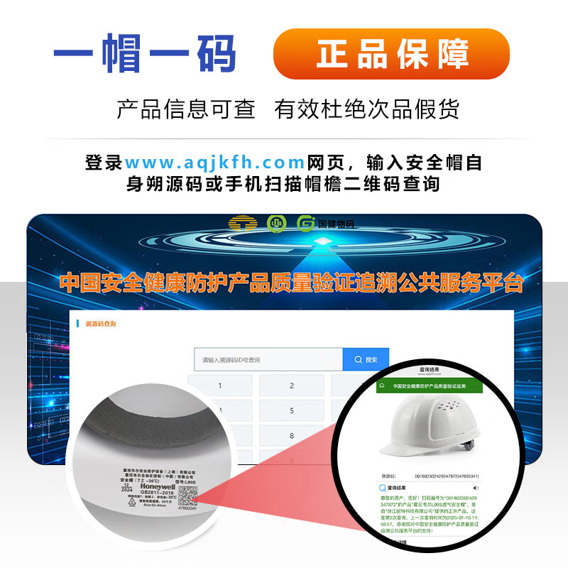 霍尼韦尔(Honeywell)安全帽 H99S 纯ABS材质工地建筑头盔高级领导监理防砸抗冲击高清大图