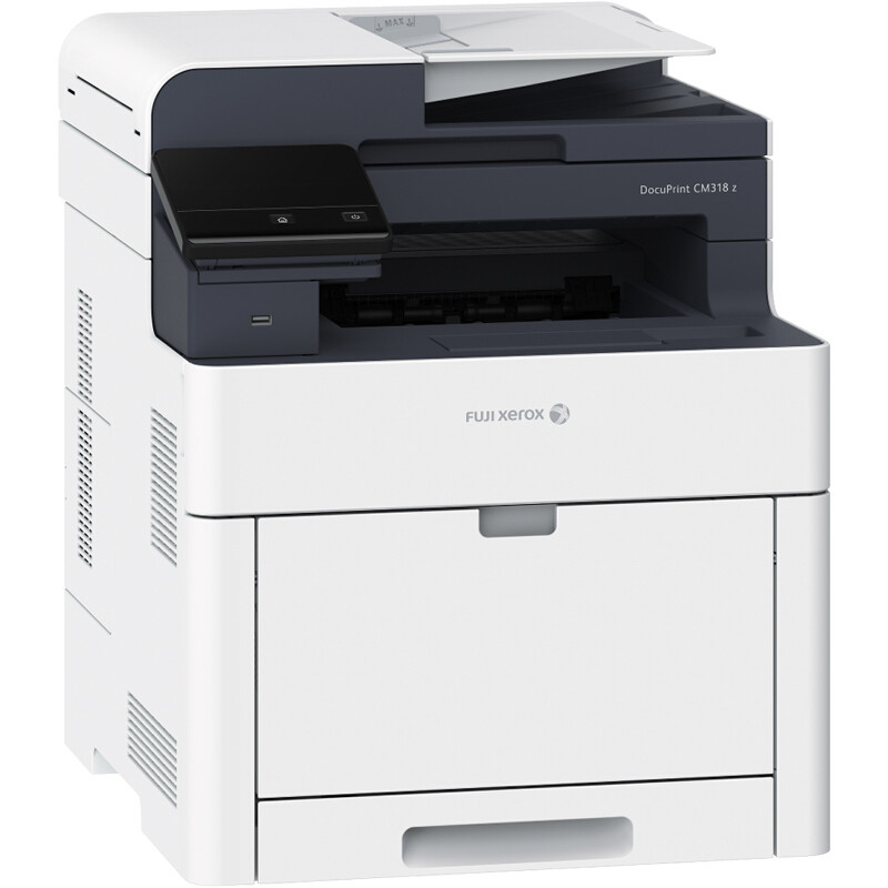 富士施乐(Fuji Xerox)CM318z A4幅面彩色激光无线自动双面多功能一体机 (打印、复印、扫描、传真)高清大图