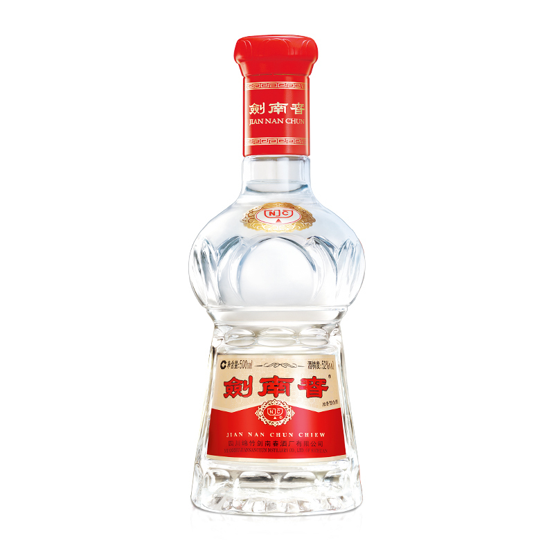 剑南春 水晶剑 52度 500ml 浓香型 白酒 单瓶装