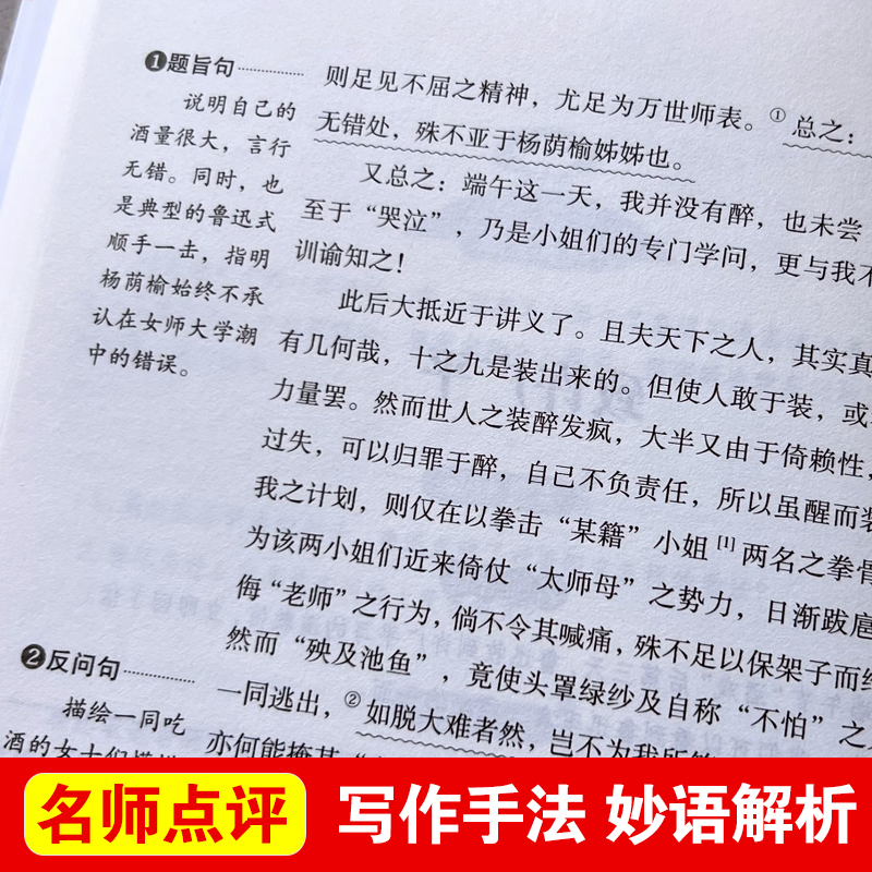 彷徨 鲁迅著作 [正版]鲁迅经典作品集杂文集彷徨 小学生课外阅读书籍五六七八年级课外书青少年读物文学经典名著阅读青少年无