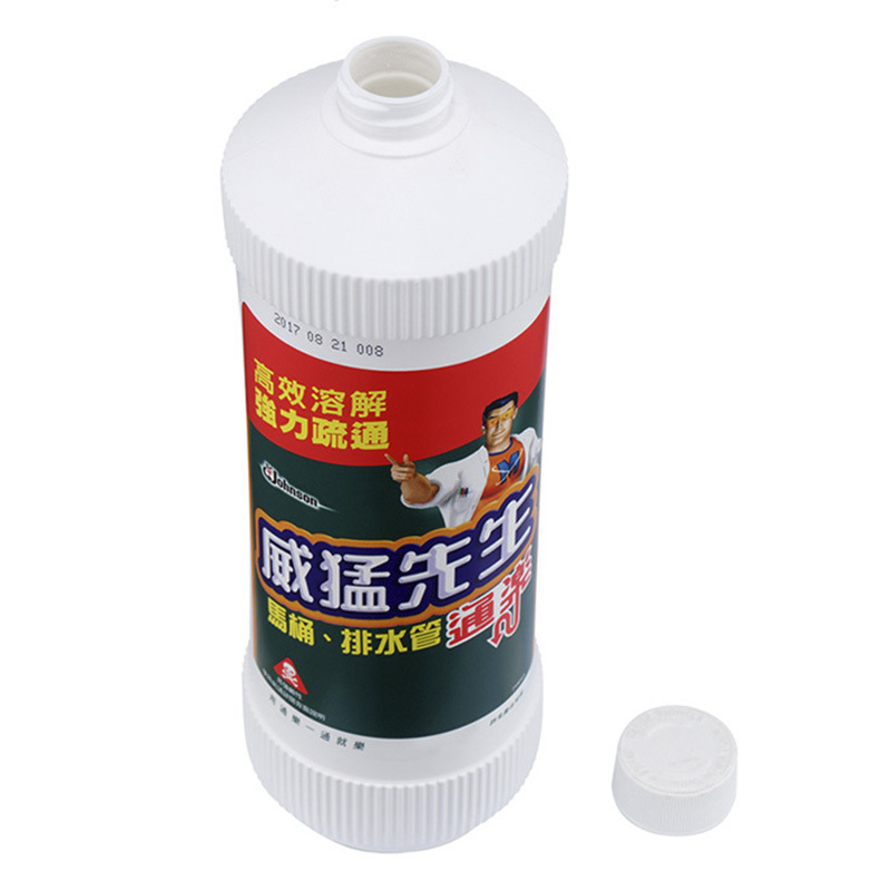 威猛先生 马桶排水管 强力疏通 台湾进口960ml 管道疏通剂 下水道疏通剂 马桶疏通剂 厕所疏通剂 浴室疏通剂