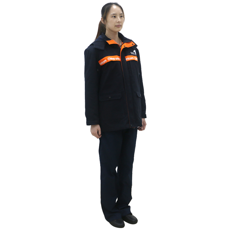 燕舞 JZYCJ2018MF4301 防静电工作服 冬季款 165~190码 定制商品(计价单位:件)黑色高清大图