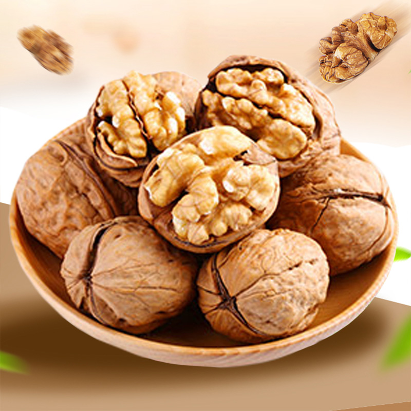 三只松鼠核桃50g*10袋颗粒饱满清香酥脆回味醇厚100111-10高清大图