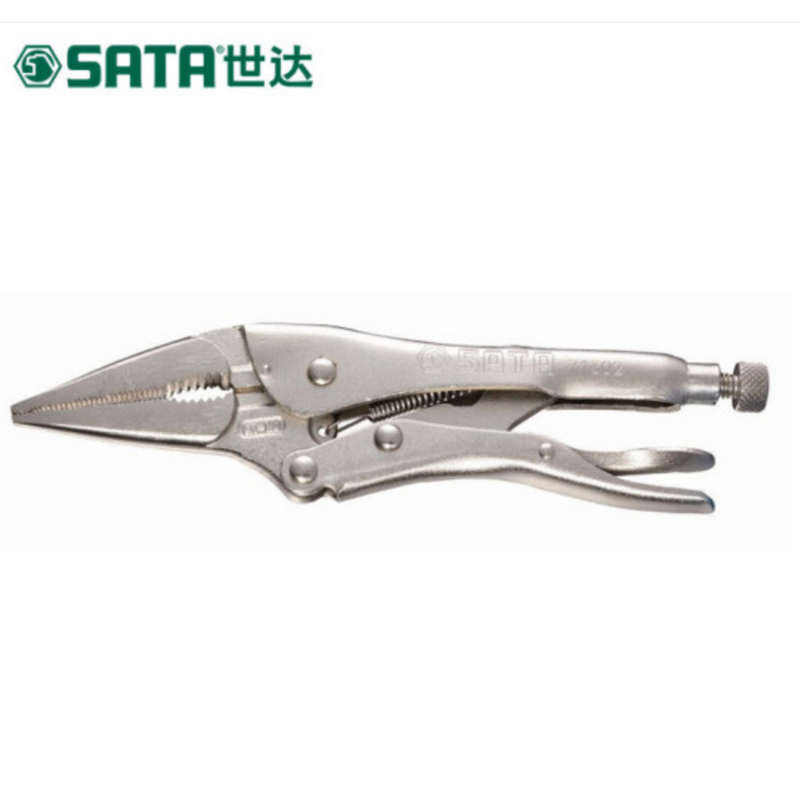 世达(SATA)71301 尖嘴大力钳带刃夹持钳6英寸