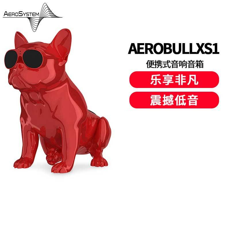 JARRE 斗牛犬无线蓝牙音响低音炮手机便携式音响音箱 AeroBullXS1 斗牛犬音音箱-亮面红