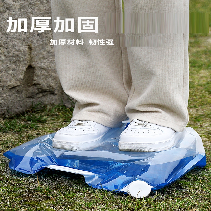 古达户外便携折叠水袋大容量加厚露营蓄水桶塑料带水龙头储水袋