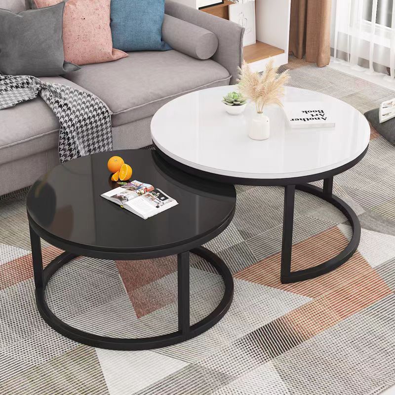 居萃缘 茶几圆形 JCY-CJ002 套高清大图