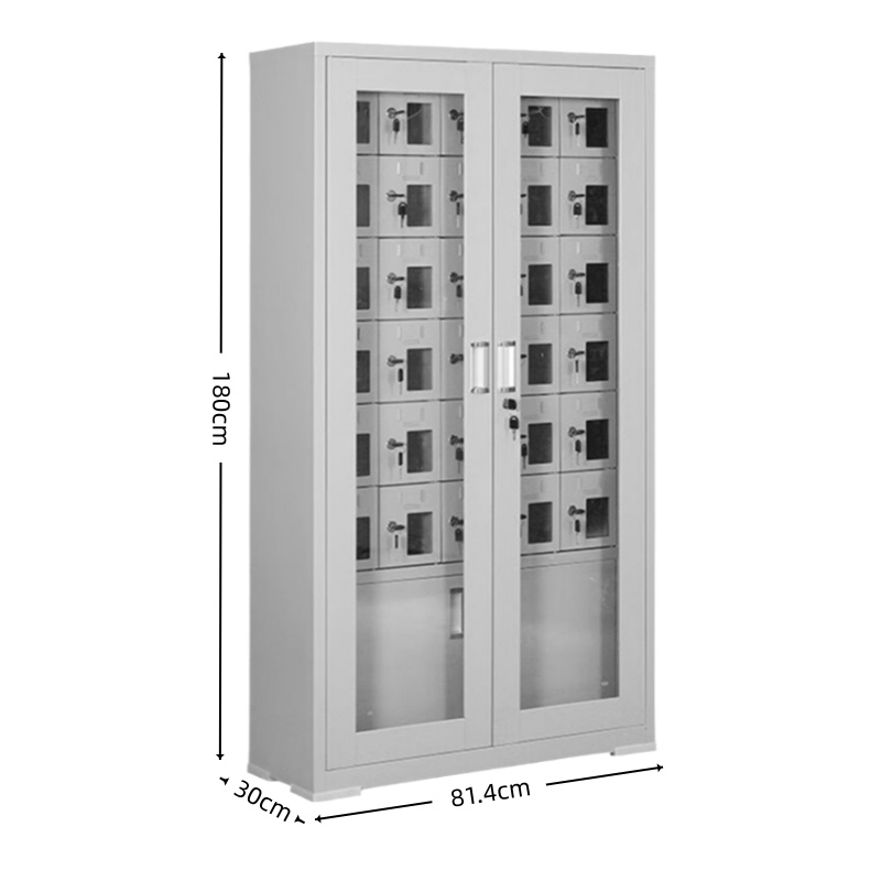 智叶舟手机存放柜40门814*300*1800mm台高清大图