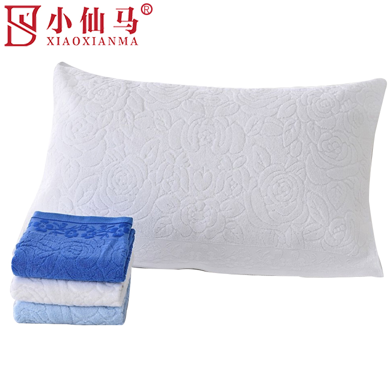小仙马 纯棉枕巾 ZJ-001 条高清大图