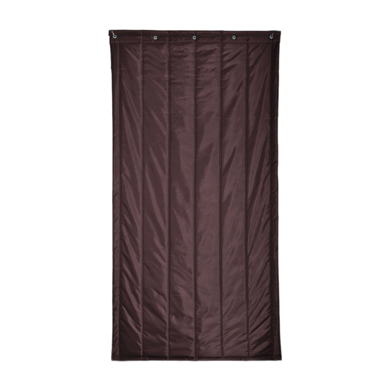 天空桥 棉门帘 MML-197咖啡色无窗口二层棉 平方米高清大图