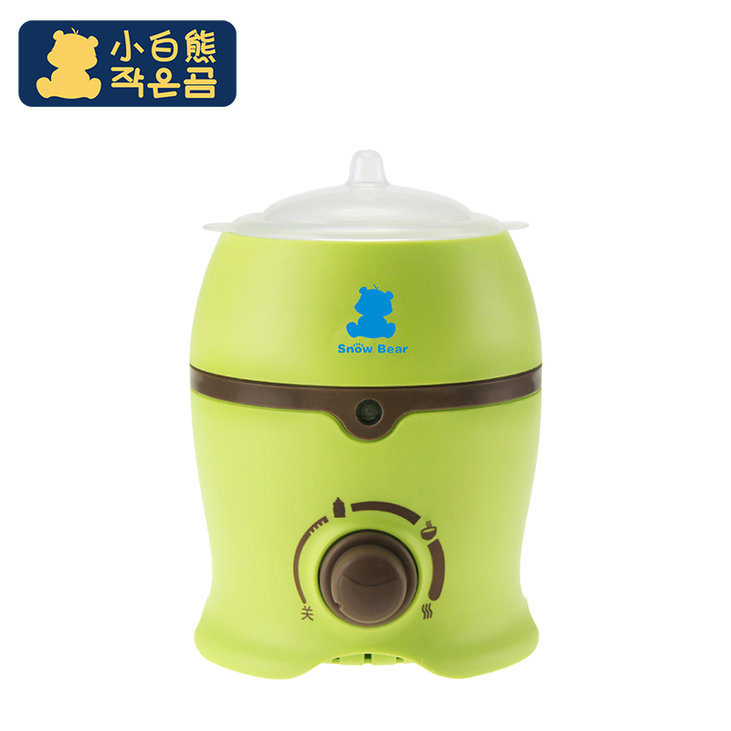 小白熊(XIAOBAIXIONG)恒温暖奶器 多功能婴儿暖奶器 绿色 PP材质 HL-0803