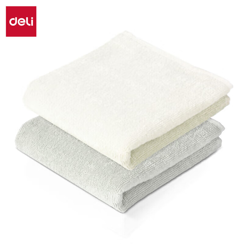 得力(deli)得心LQ676清洁劳保-毛巾(混色)(条)3条起订高清大图