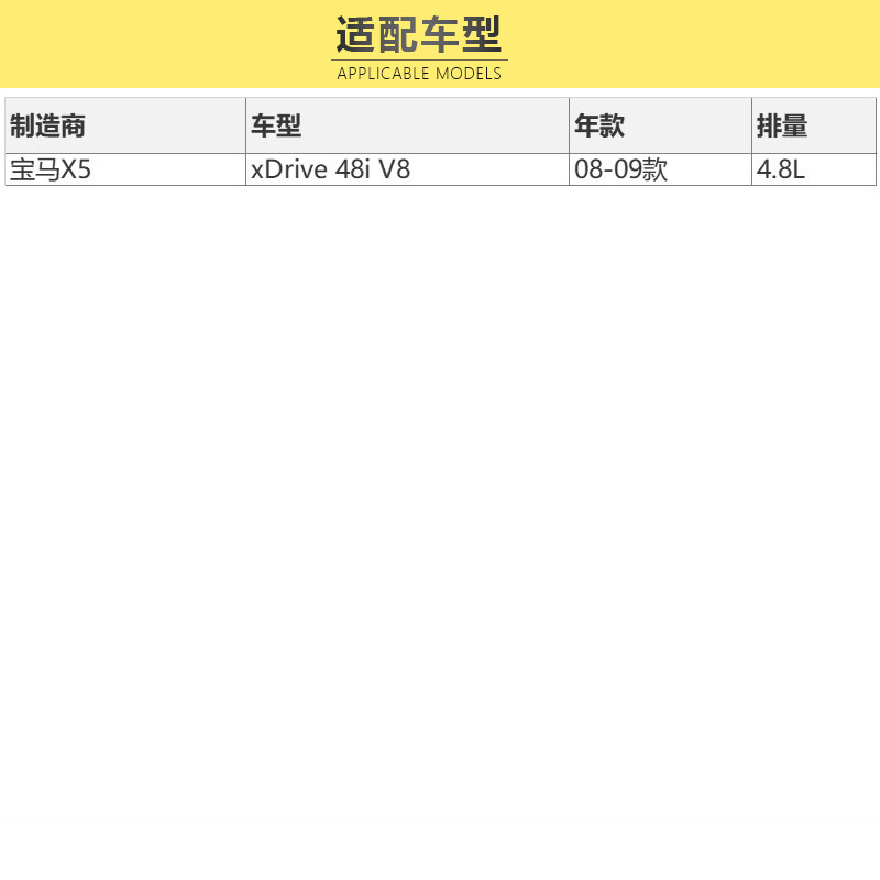 马勒(MAHLE)空气滤LX2097适配08-09款宝马xDrive 48i 4.8L V8(E70)