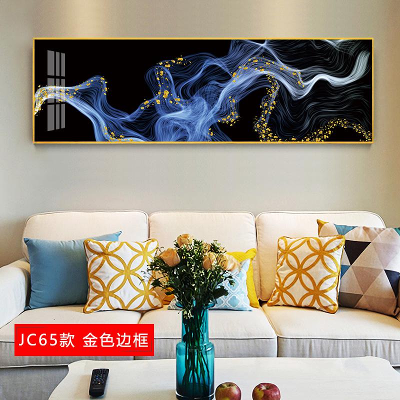 轻奢挂画玄关装饰画竖版入户晶瓷画风水走廊过道 jc61 40×80cm晶瓷画(晶瓷工艺+金属框)统一发金色边框(需换高清大图