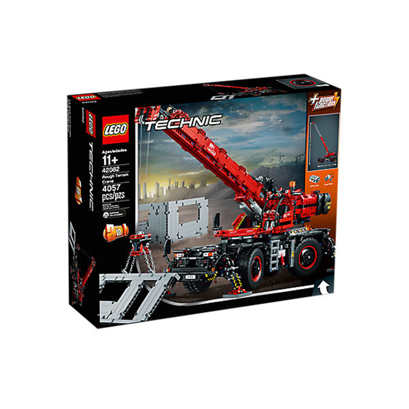 [北欧直邮]LEGO 乐高42082 复杂地形起重机 科技系列 创意积木玩具 适合10岁以上 材质塑料 500块以上