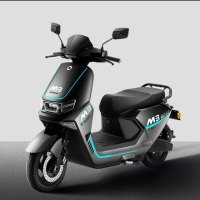新日电动摩托车 路行M3 72V35Ah石墨烯含纸箱包装不包邮（限批采） 钢琴黑