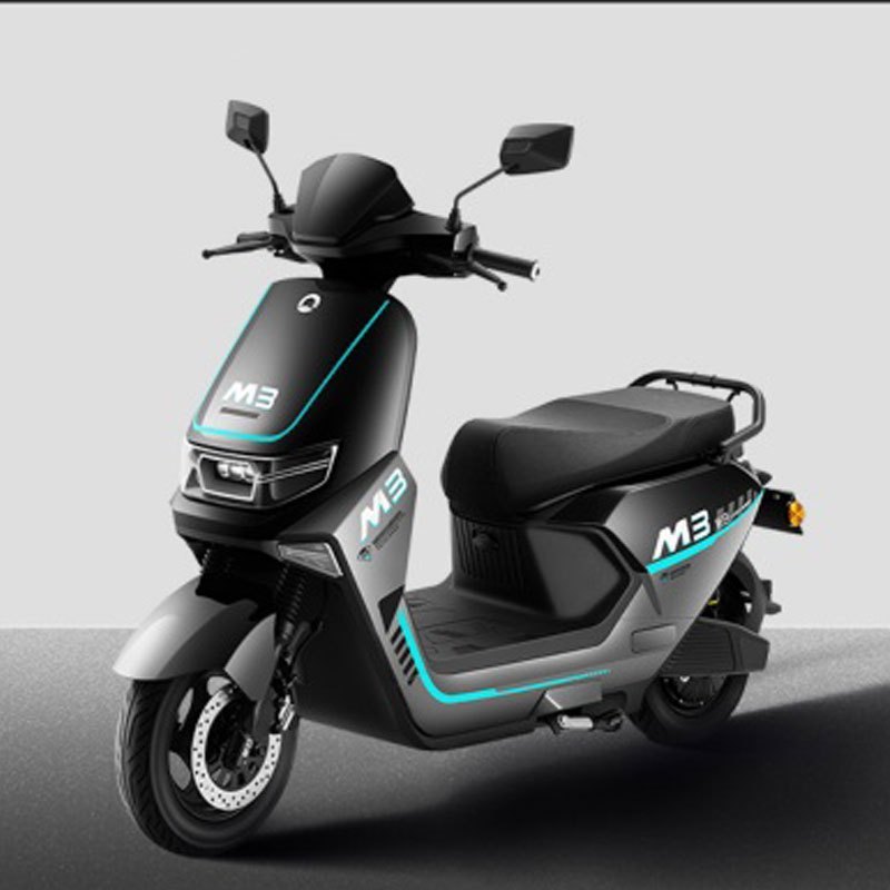 新日电动摩托车两轮 陆行M3 72V35Ah石墨烯铅酸电池 前后碟刹 1000W电机