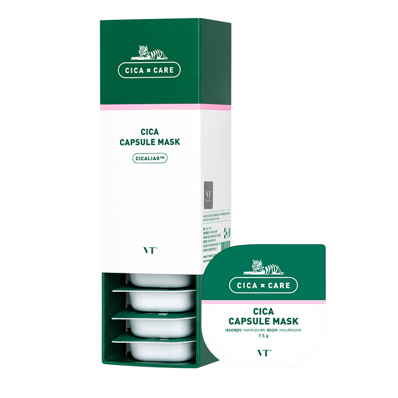 VT 范特 CICA老虎小布丁 面膜 7.5g*10片/盒 舒缓保湿