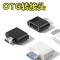 otg转换头通用usbU盘转接器手机u盘转接头用-【1个装】;黑色【Type-C接口】-