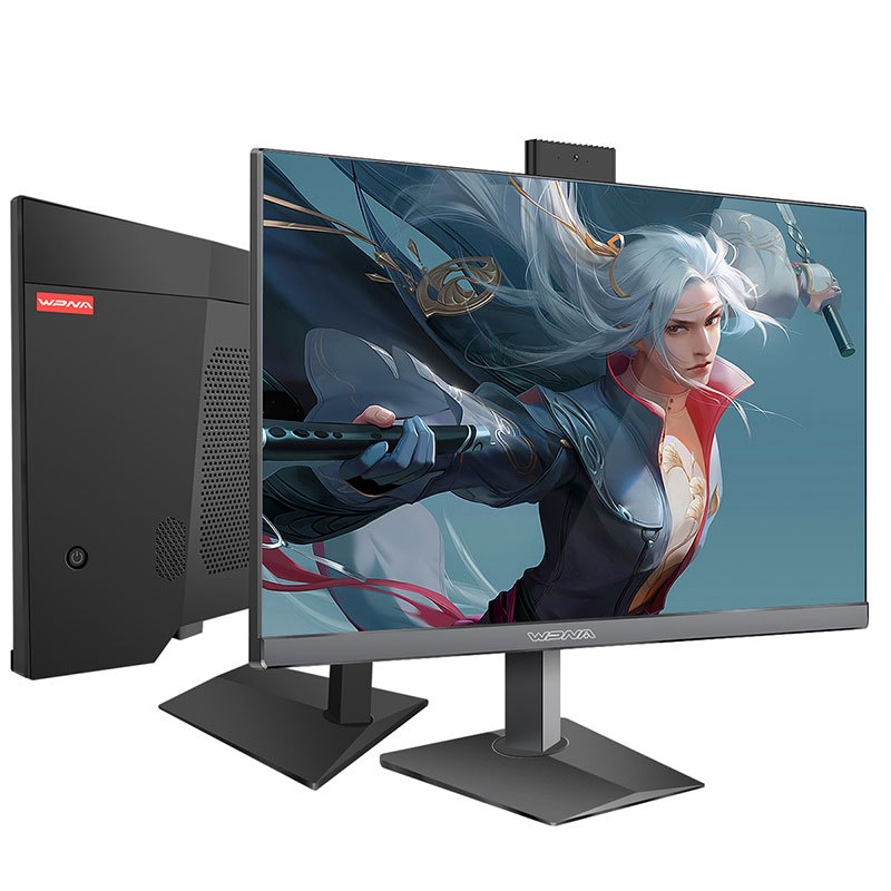 玮普纳 23.8英寸一体机电脑 十二代i5-12400/16G内存/512G固态 内置蓝牙 5G双频WIFI 家用办公 商务设计 竞技游戏台式电脑整机