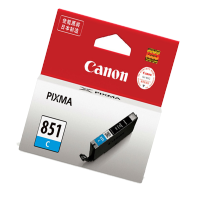 佳能(Canon) 851C 青色墨盒 适于MG7580 7180 5680 MX928 IX6880 6780墨盒
